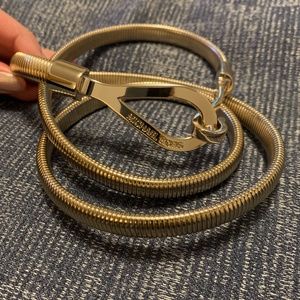 Gold Michael Kors accent belt